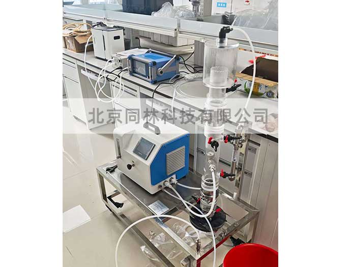 某科研單位臭氧微納米氣泡系統(tǒng)調(diào)試完畢